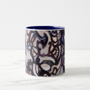 pattern Two-Tone coffee mug