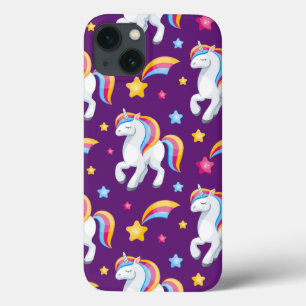 Pattern Unicorn Magic Horse Cute iPhone 13 Case