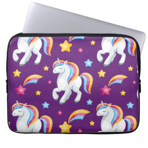 Pattern Unicorn Magic Horse Cute Laptop Sleeve