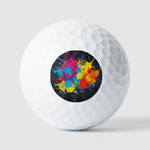 Pattern value Splatter Golf Balls