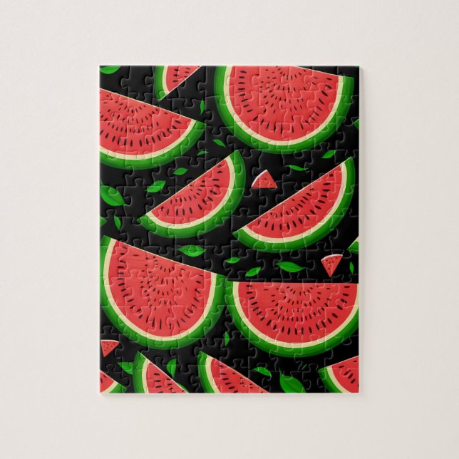 Pattern Watermelon Jigsaw Puzzle (Vertical)