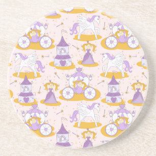 pattern with a princess coaster