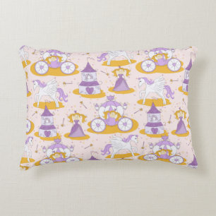 pattern with a princess decorative cushion
