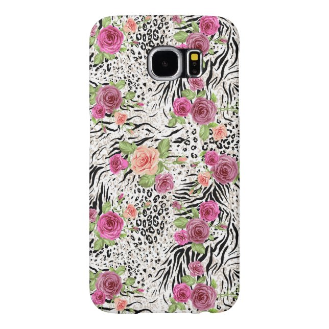 Pattern With Animal Prints Case-Mate Samsung Galaxy Case (Back)