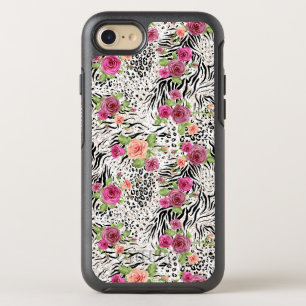 Pattern With Animal Prints OtterBox Symmetry iPhone 8/7 Case