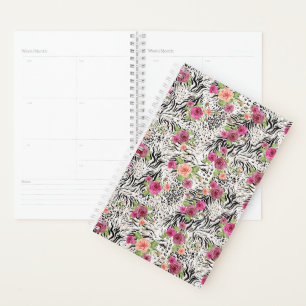 Pattern With Animal Prints Planner