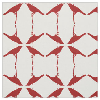 Pattern With Birds Fabric