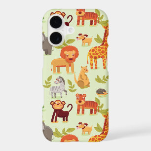 Pattern With Cartoon Animals