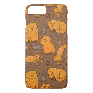Pattern With Cats Case-Mate iPhone Case