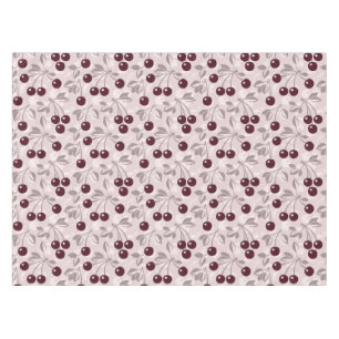 Pattern with Cherries 2 Tablecloth