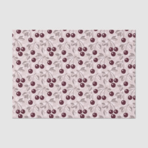 Pattern with Cherries 2 Tissue Paper