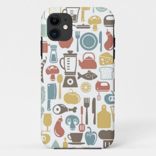 Pattern with cooking icons Case-Mate iPhone case