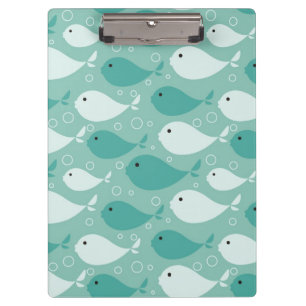 pattern with fish 2 clipboard