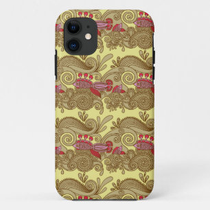 Pattern With Fish And Wave Case-Mate iPhone Case
