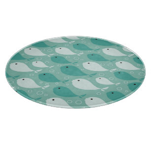 pattern with fish cutting board