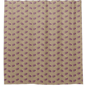 pattern with fish shower curtain
