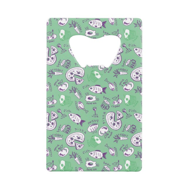 Pattern with Food (Front)