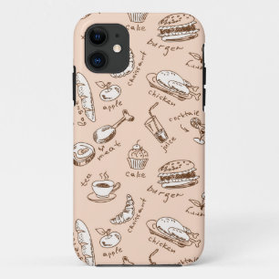Pattern With Food Case-Mate iPhone Case