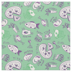 Pattern with Food Fabric