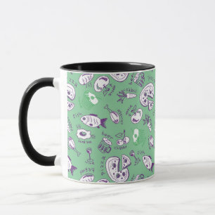 Pattern with Food Mug