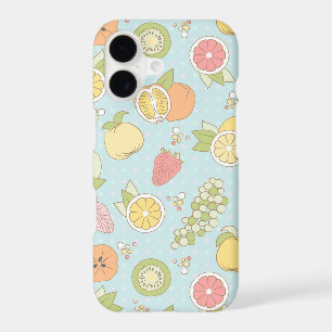 Pattern With Fruits And Berries