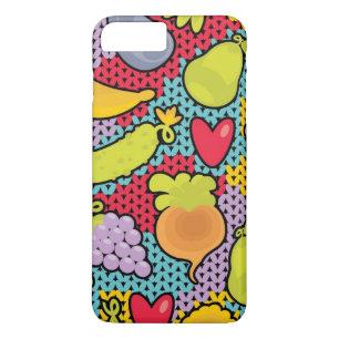 Pattern with fruits and vegetables Case-Mate iPhone case
