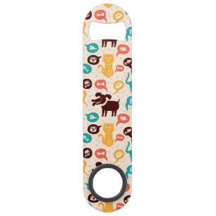 Pattern With Funny Cats And Dogs