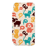 Pattern With Funny Cats And Dogs