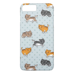 pattern with funny cats Case-Mate iPhone case