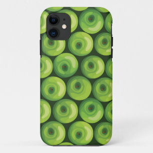 Pattern with Green Apples Case-Mate iPhone Case
