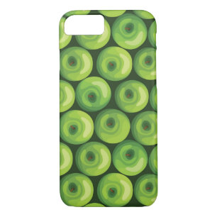 Pattern with Green Apples Case-Mate iPhone Case