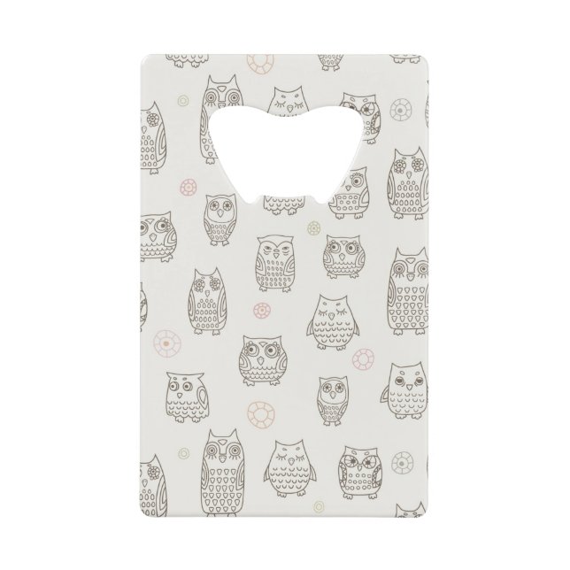 Pattern with owls (Front)
