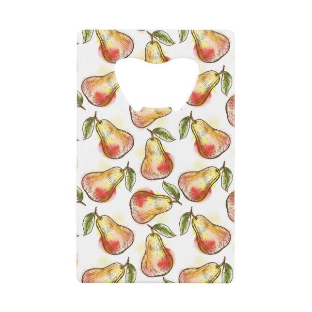 Pattern with pear (Front)