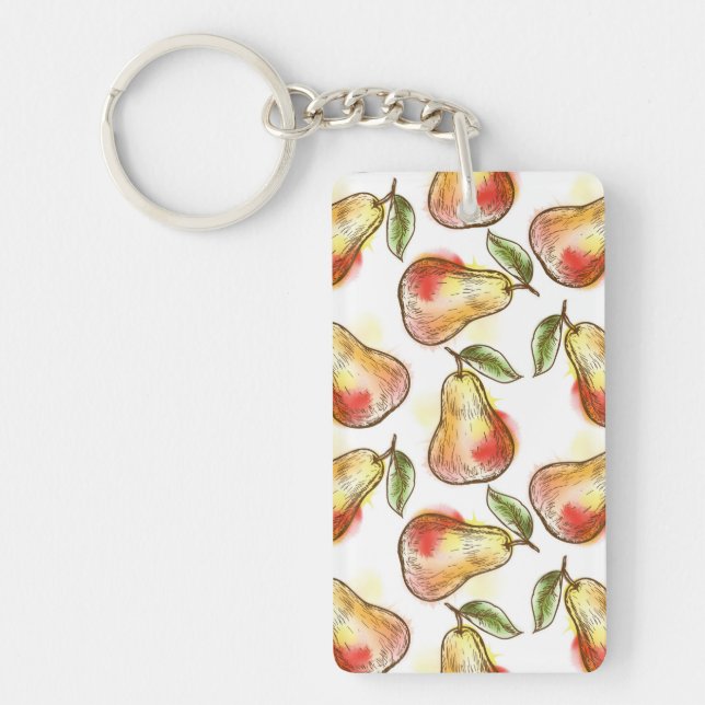 Pattern with pear key ring (Front)