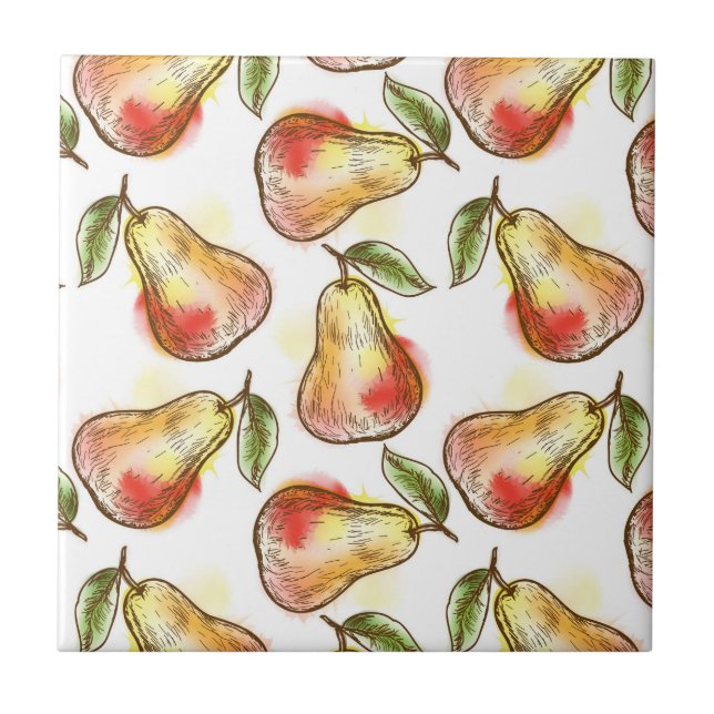 Pattern with pear tile (Front)