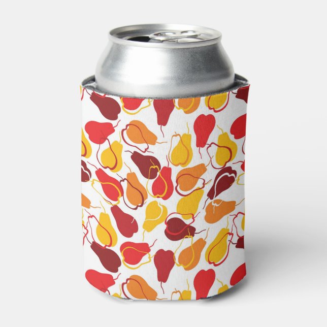 Pattern with pears can cooler (Can Front)