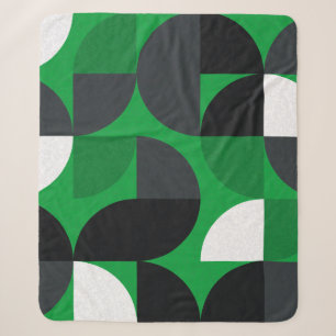 Pattern with random coloured triangles Generative Sherpa Blanket