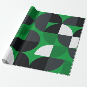 Pattern with random coloured triangles Generative Wrapping Paper