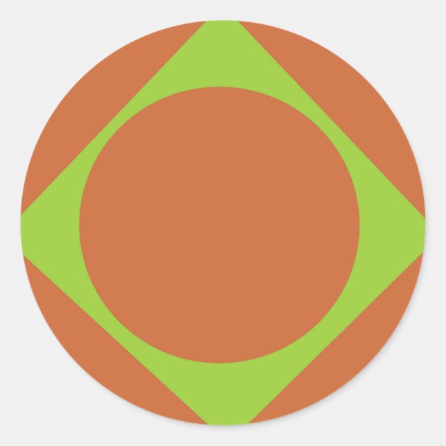 pattern-zazzle-8 classic round sticker (Front)