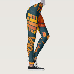 Pattern Zazzle_Growshop. Leggings