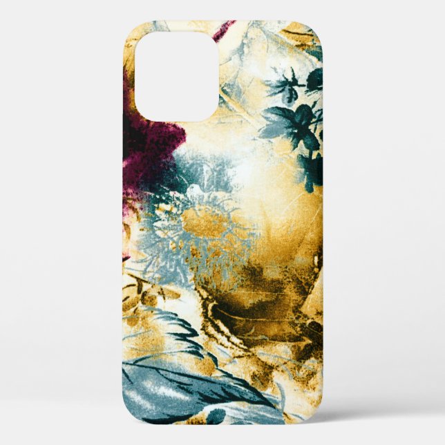 Patterned batik fabric suitable as backgroundabstr Case-Mate iPhone case (Back)
