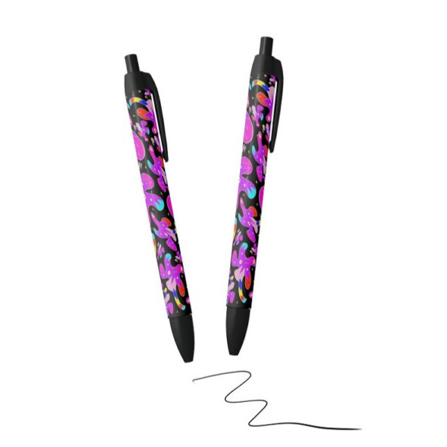 Patterned Black Ink Pen (Creator Uploaded)