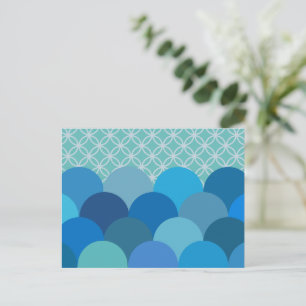 Patterned Circles 2 Postcard