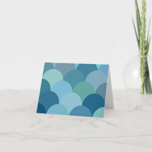 Patterned Circles Card