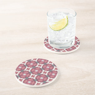 Patterned coaster