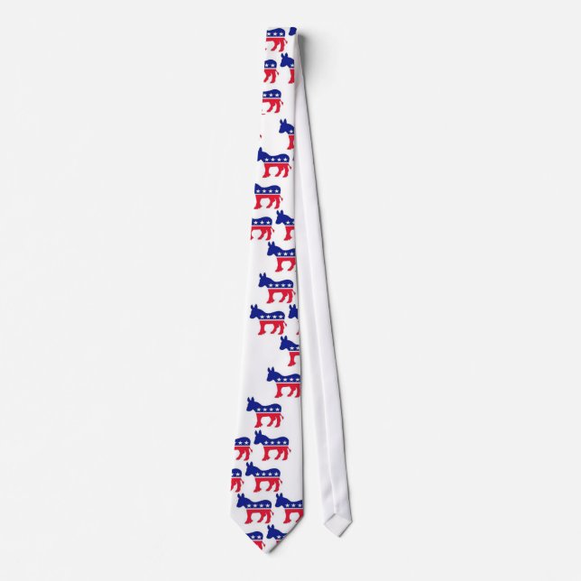 Patterned Democratic Tie (Front)
