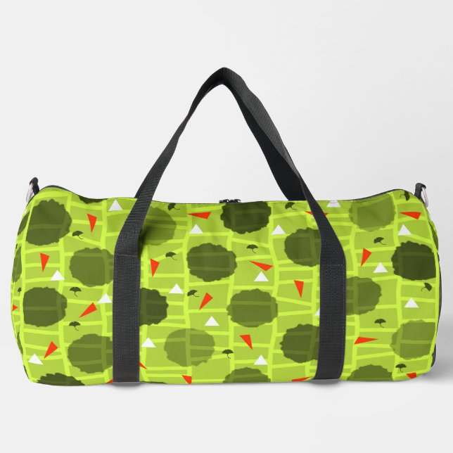 Patterned Duffle Bag (Front)