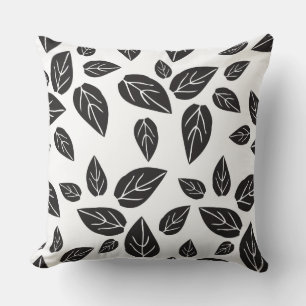 Patterned Leaves Cushion