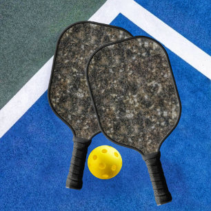 Patterned Marble Pickleball Paddle