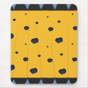 Patterned mouse pad